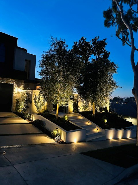 Low voltage lighting project